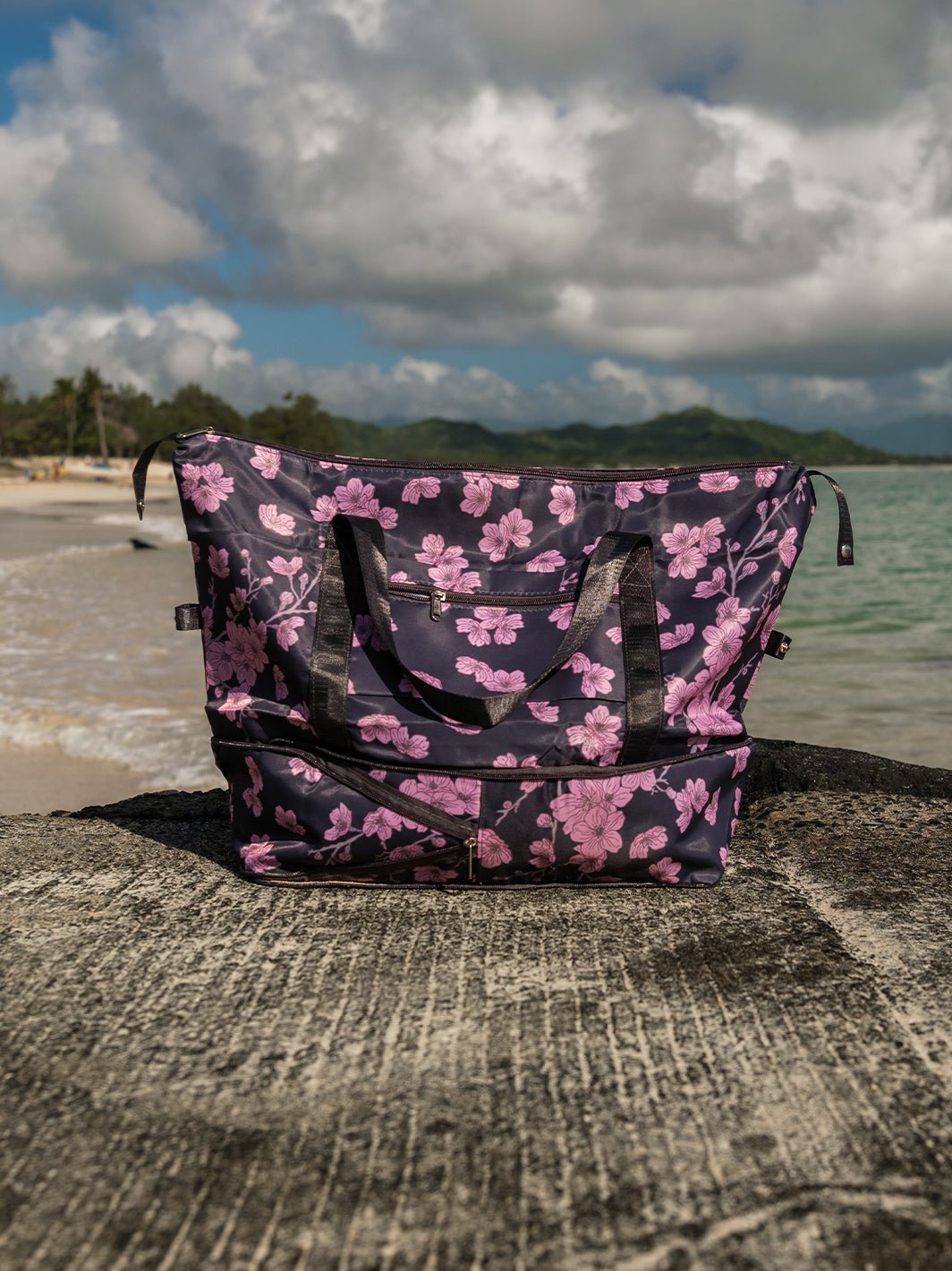 T&C Surf Designs Sakura Branch Carry On Tote,