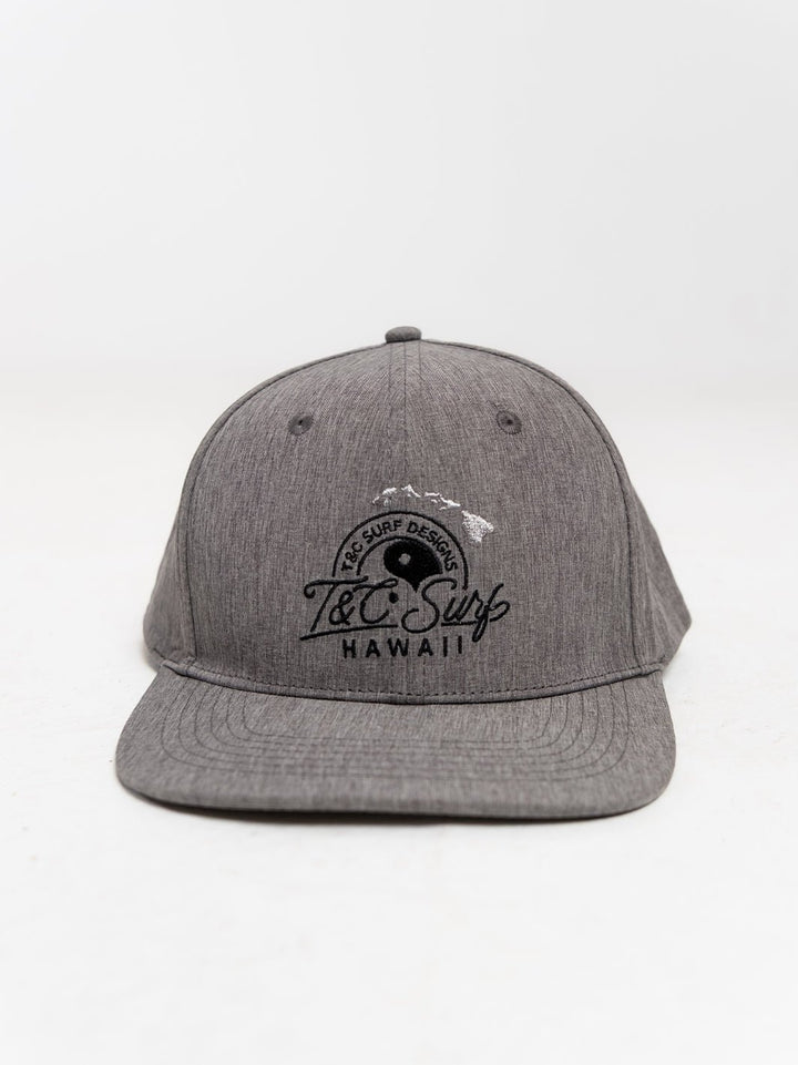 T&C Surf Designs Scripted Cap, Charcoal