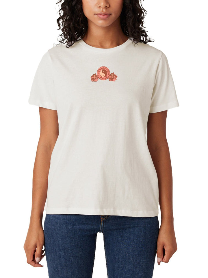 Watercolor Hibiscus Classic Tee - T&C Surf Designs