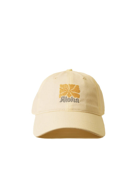 T&C Surf Designs Aloha Hibiscus Cap, Crème