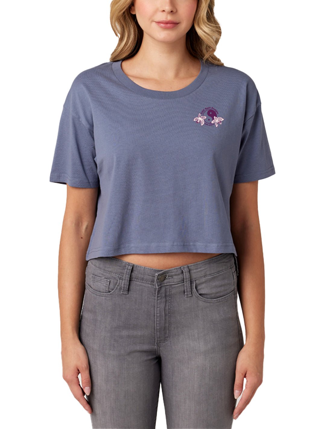 T&C Surf Designs Woodprint Honohono Crop Tee,