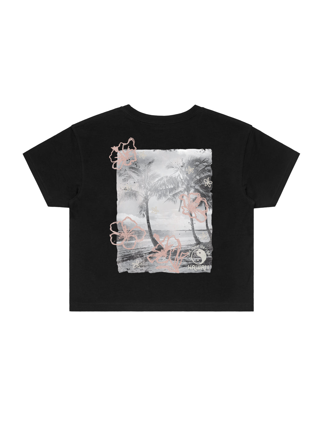 Postcards from Paradise Crop Tee