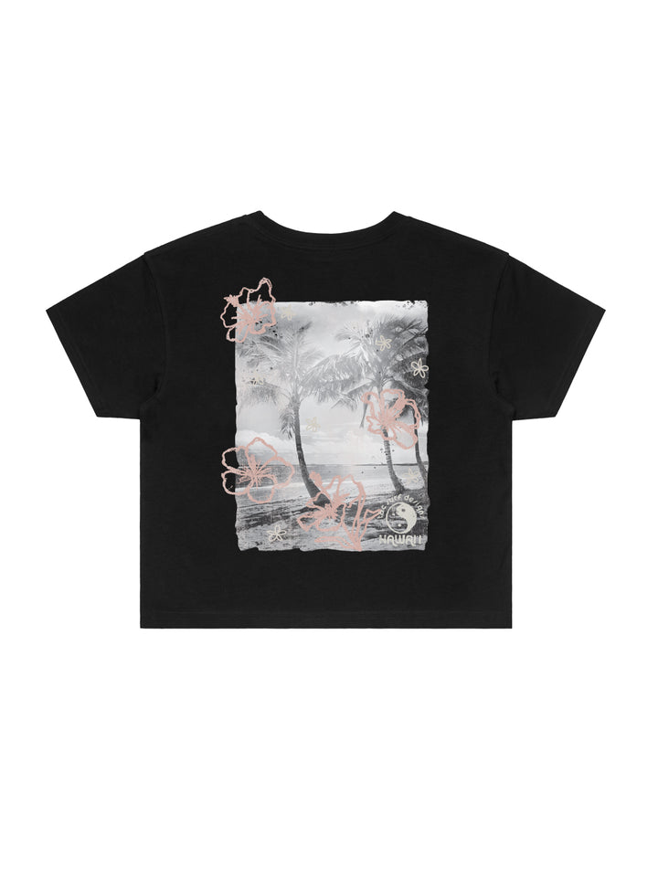 Postcards from Paradise Crop Tee
