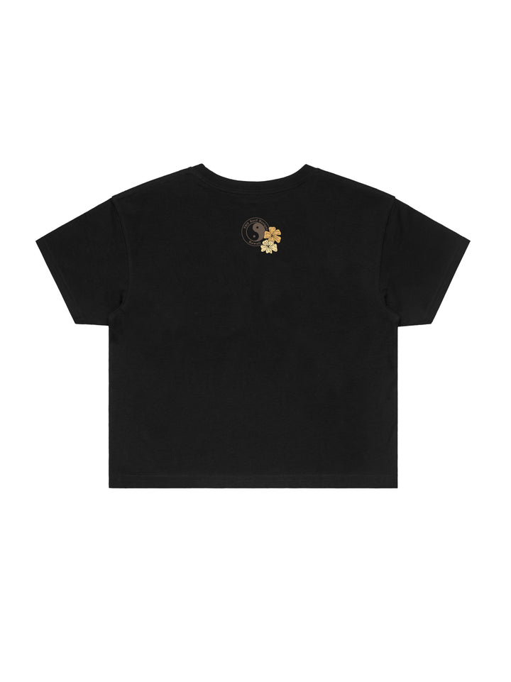 T&C Surf Designs Puakenikeni Band Crop Tee,