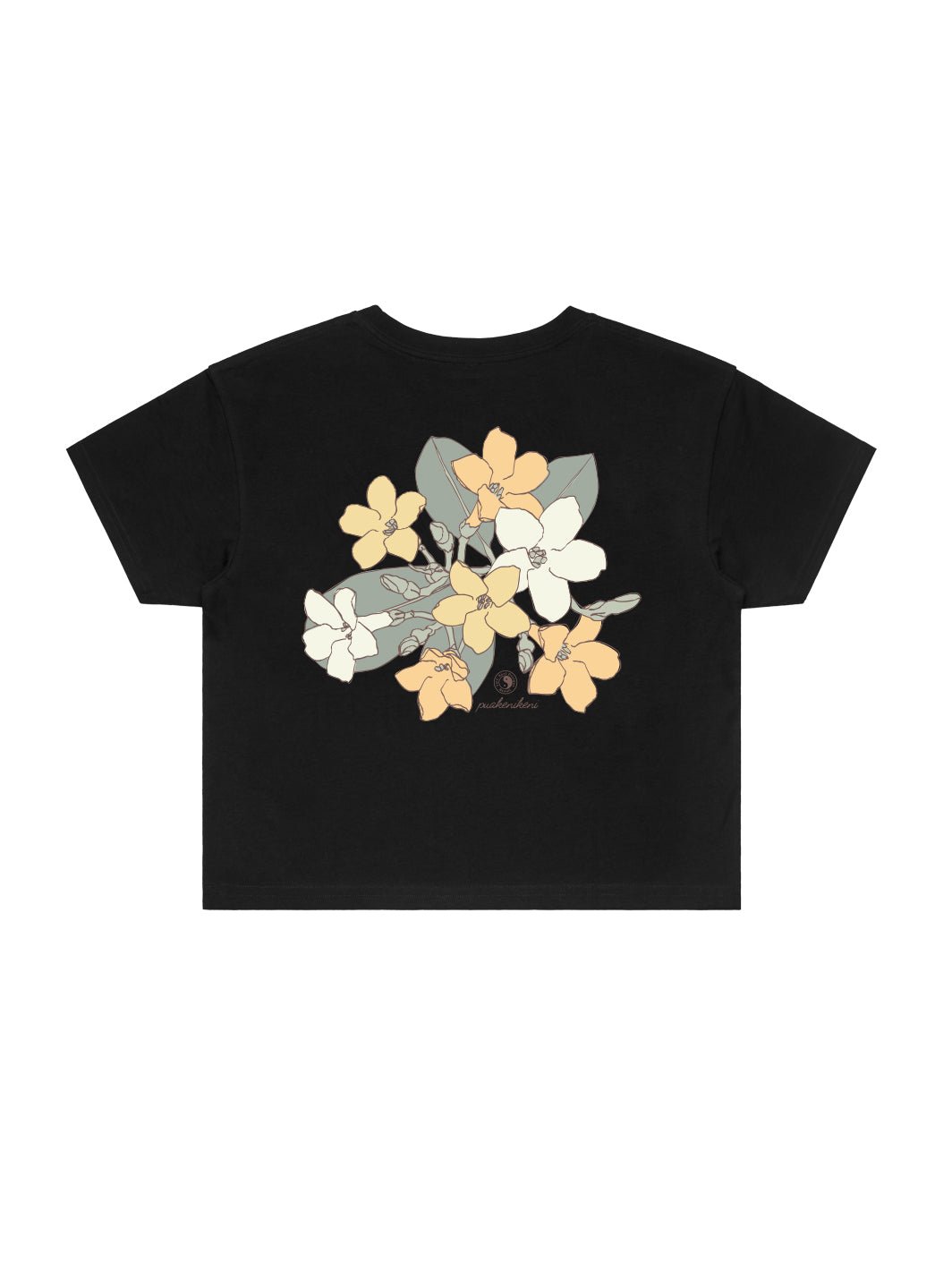T&C Surf Designs Puakeni Branch Crop Tee,
