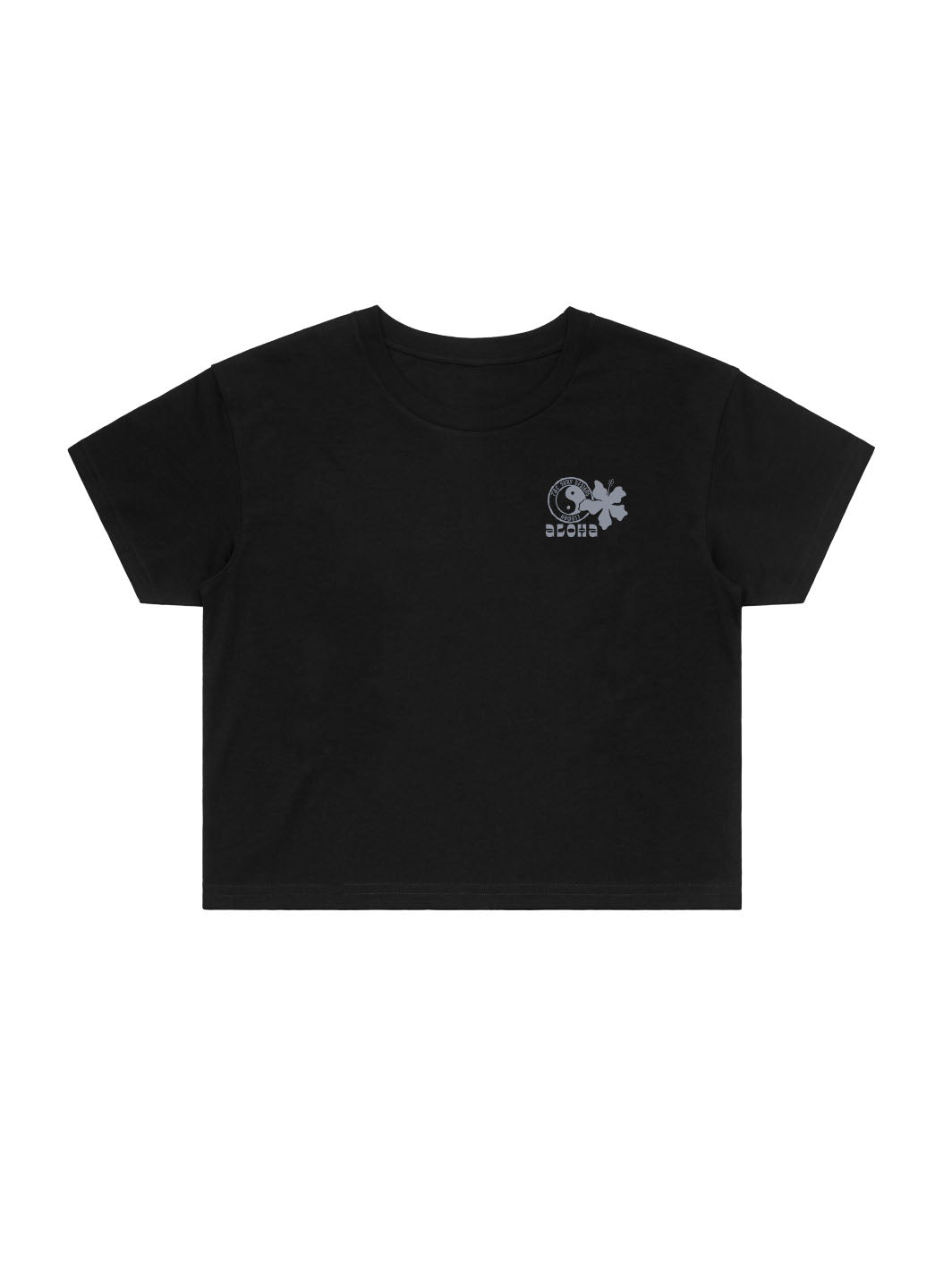 Nalu Sketch Crop Tee - T&C Surf Designs