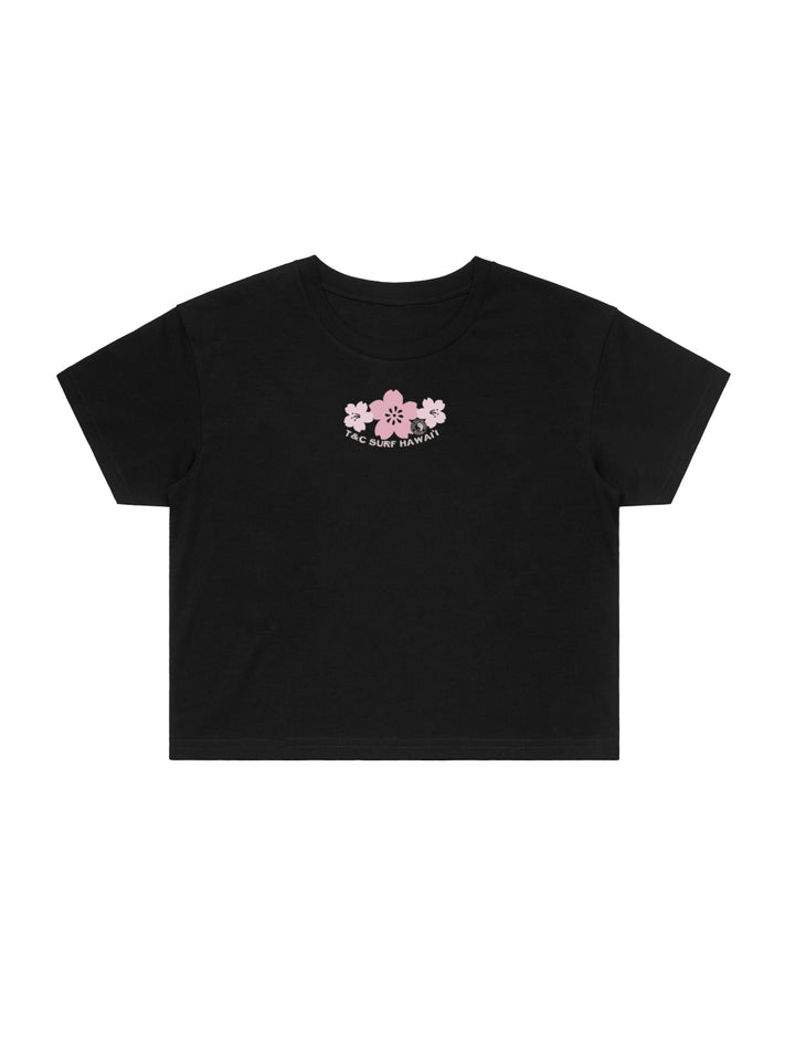 Cute Sakura Crop Tee