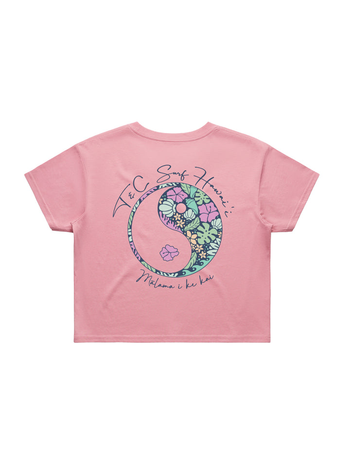 Ocean Is Life Crop Tee