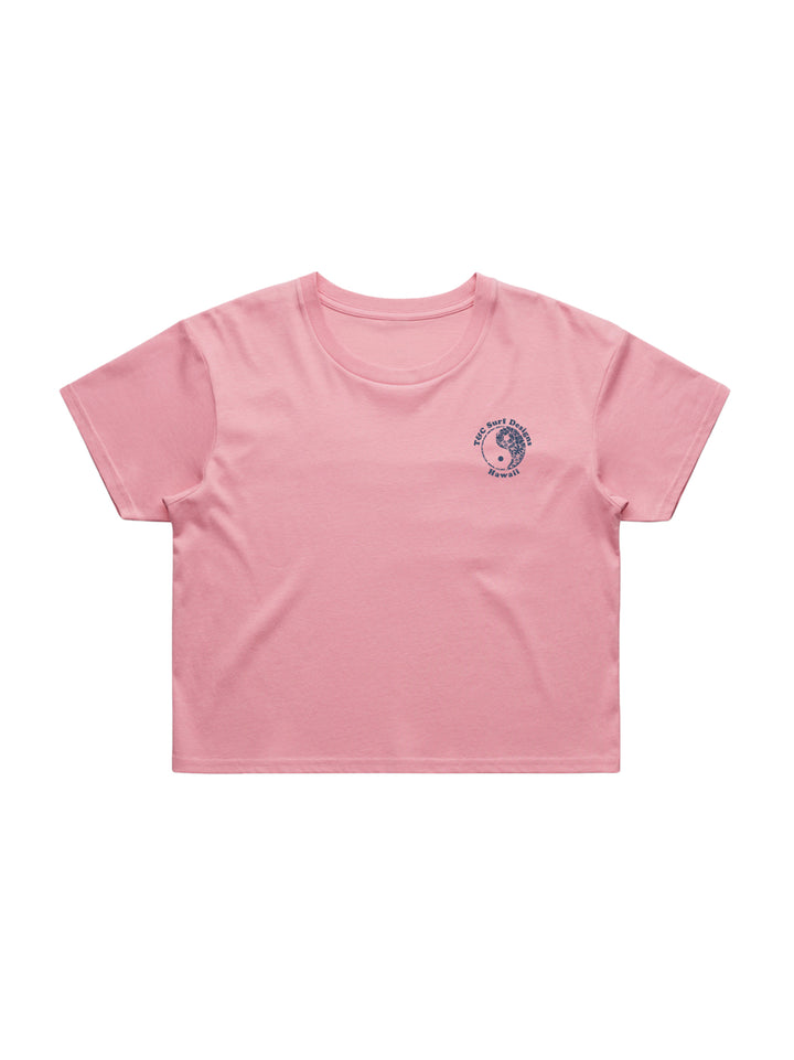 Ocean Is Life Crop Tee