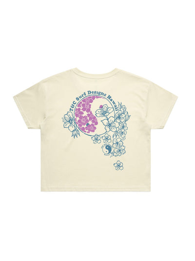 T&C Surf Designs T&C Surf Blossom Crop Tee,