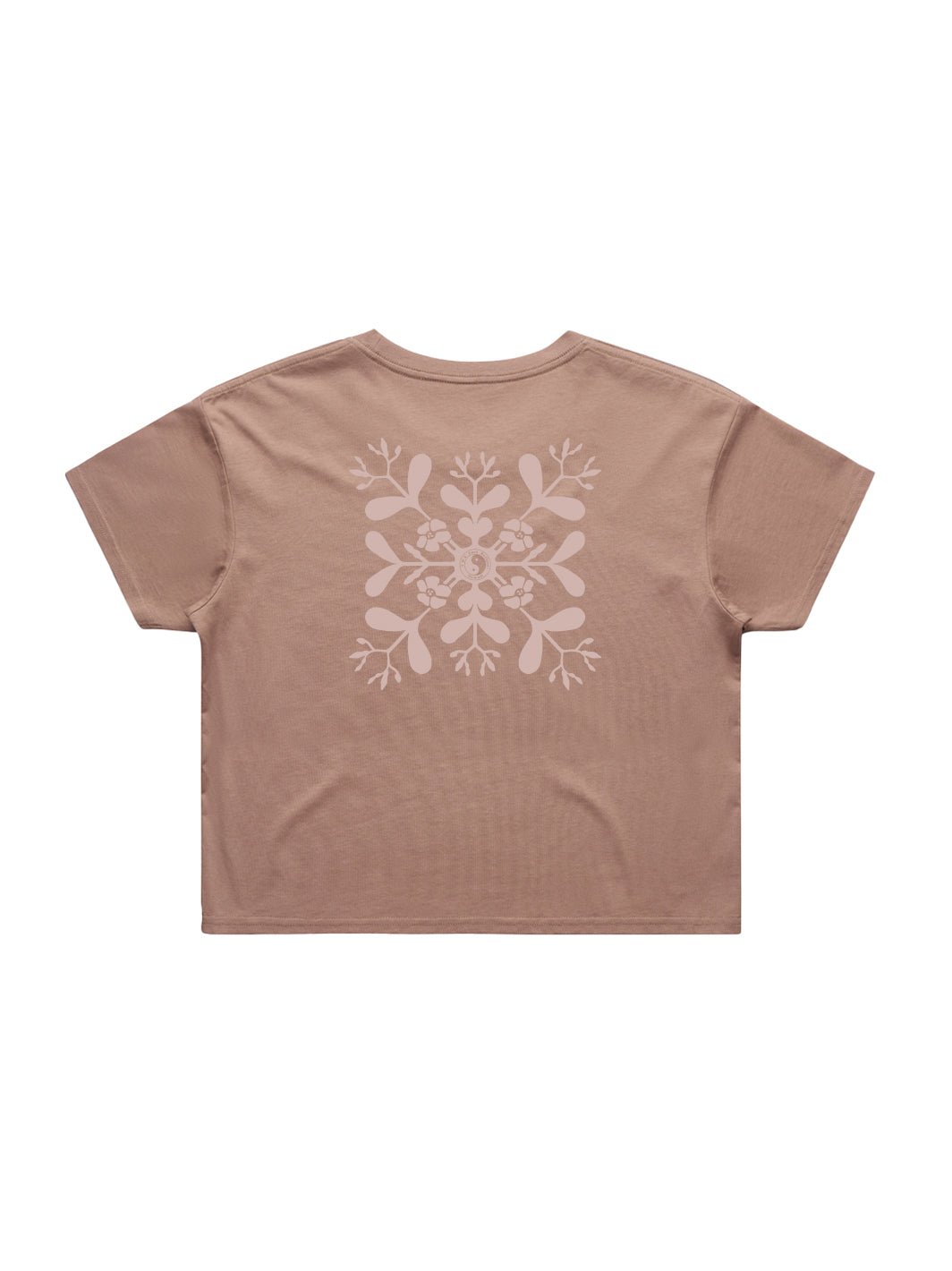 T&C Surf Designs Quilted Crop Tee,