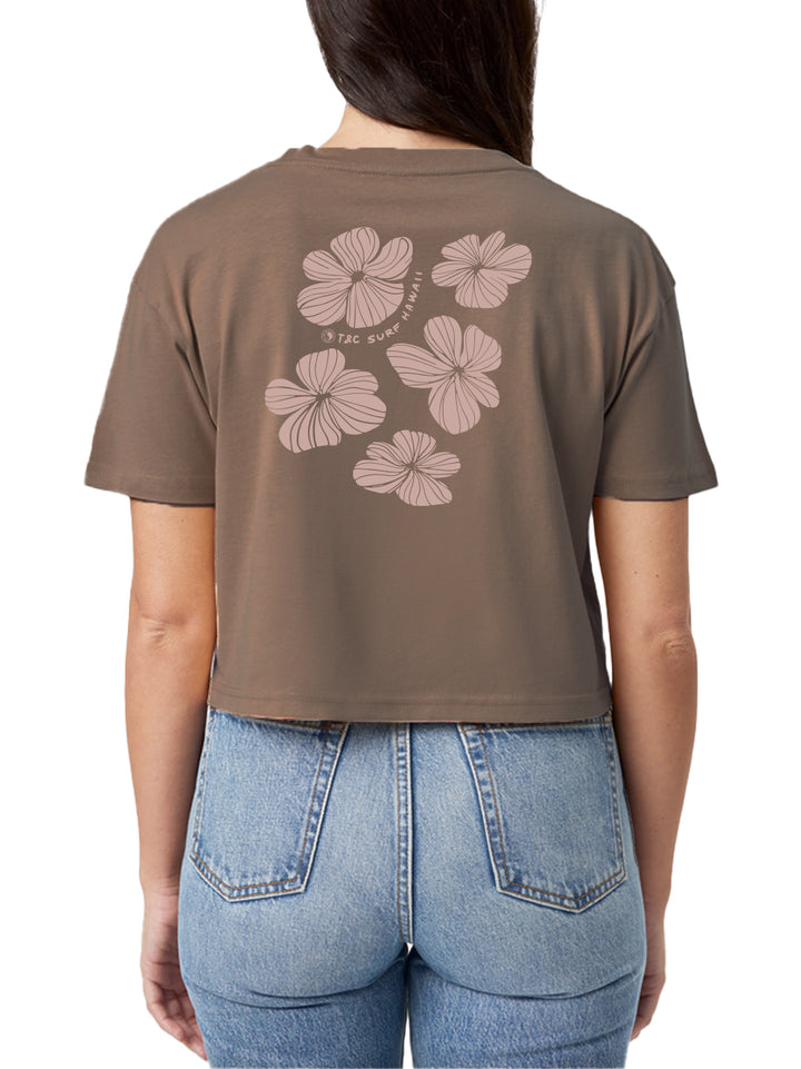 Flowers Crop Tee