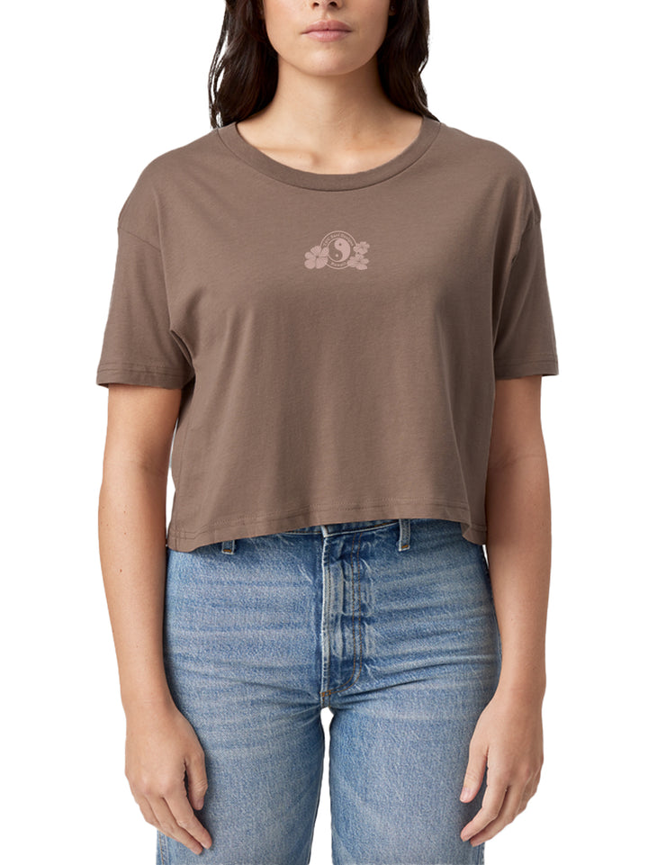 Flowers Crop Tee