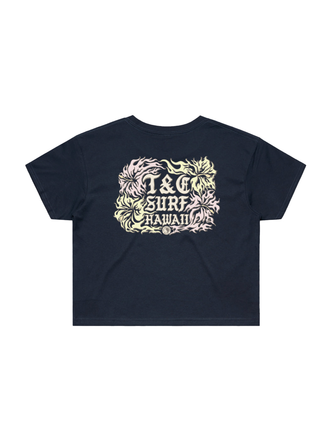 Hibiscus Flame Crop Tee