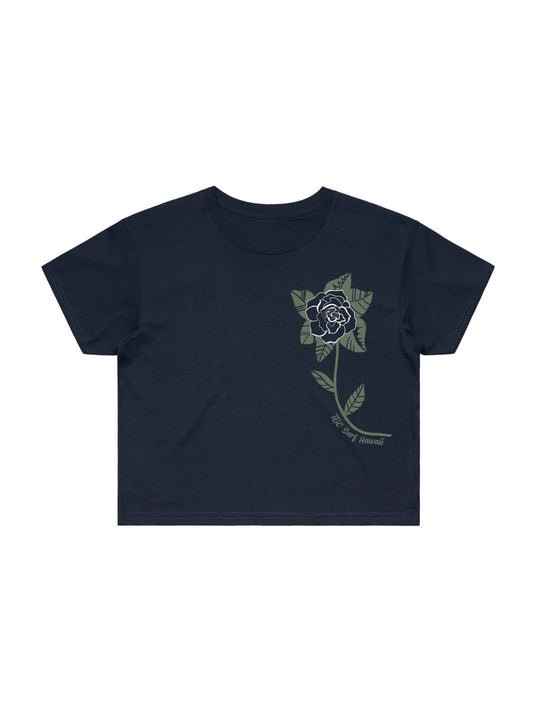 T&C Surf Gardenia Crop Tee - T&C Surf Designs