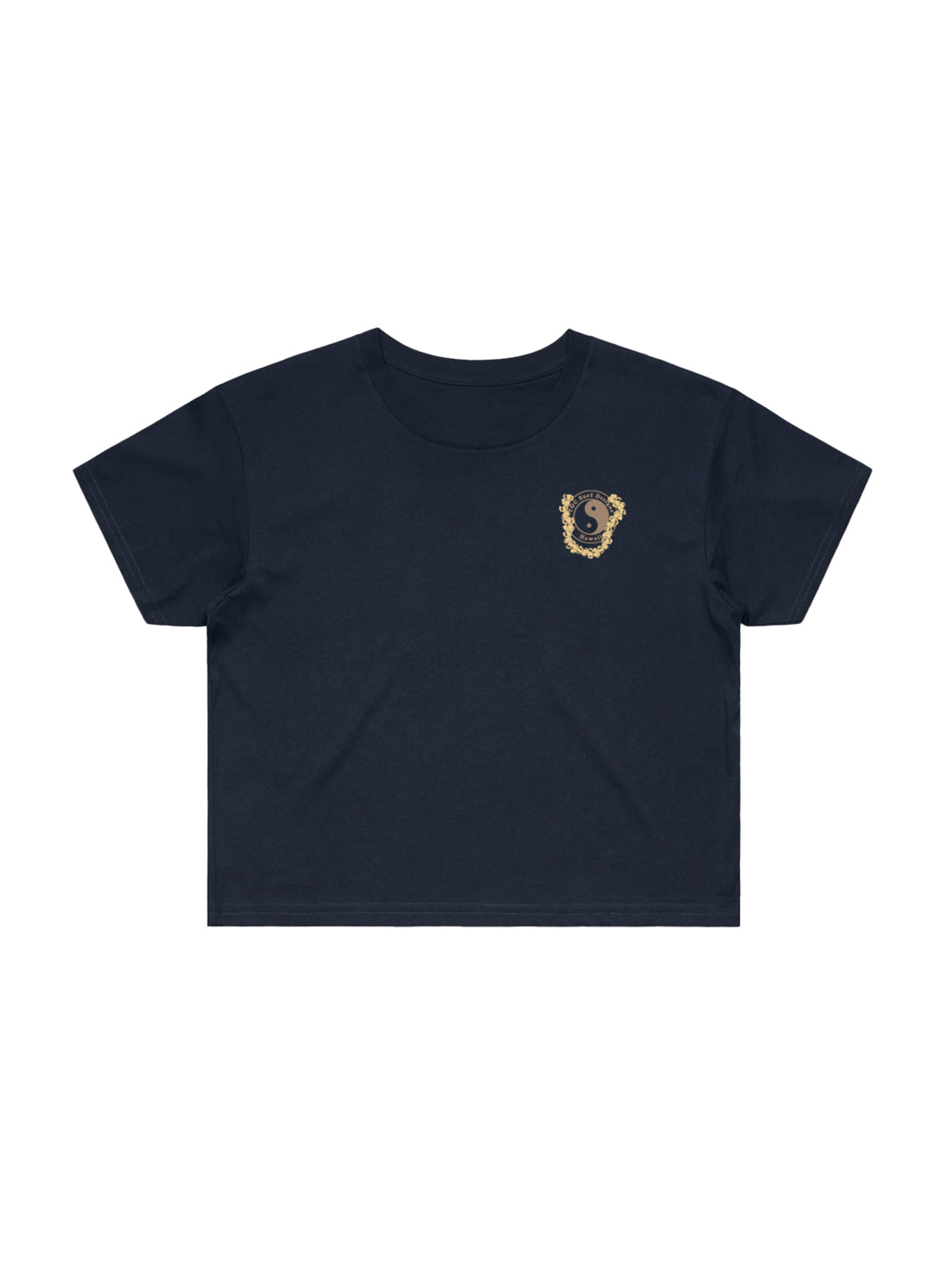 T&C Surf Designs More Lei Crop Tee,