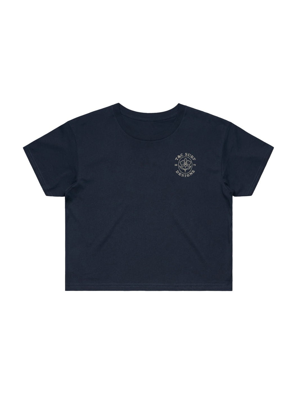 PC Orchid Crop Tee - T&C Surf Designs