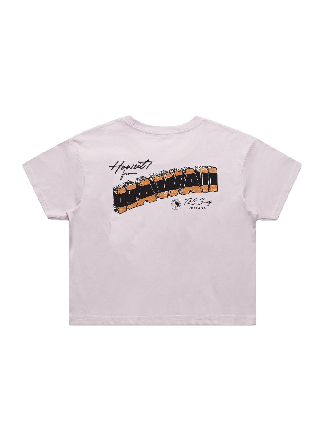 HI Postcard Crop Tee