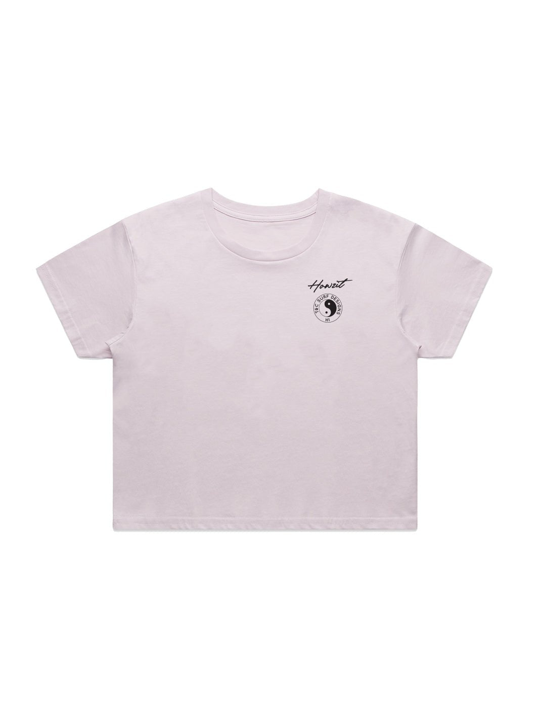 HI Postcard Crop Tee