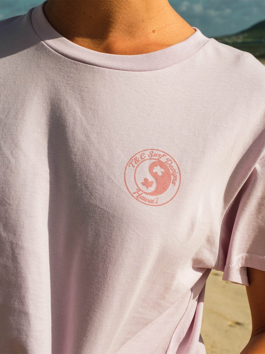 T&C Surf Designs Pick Pua Crop Tee,