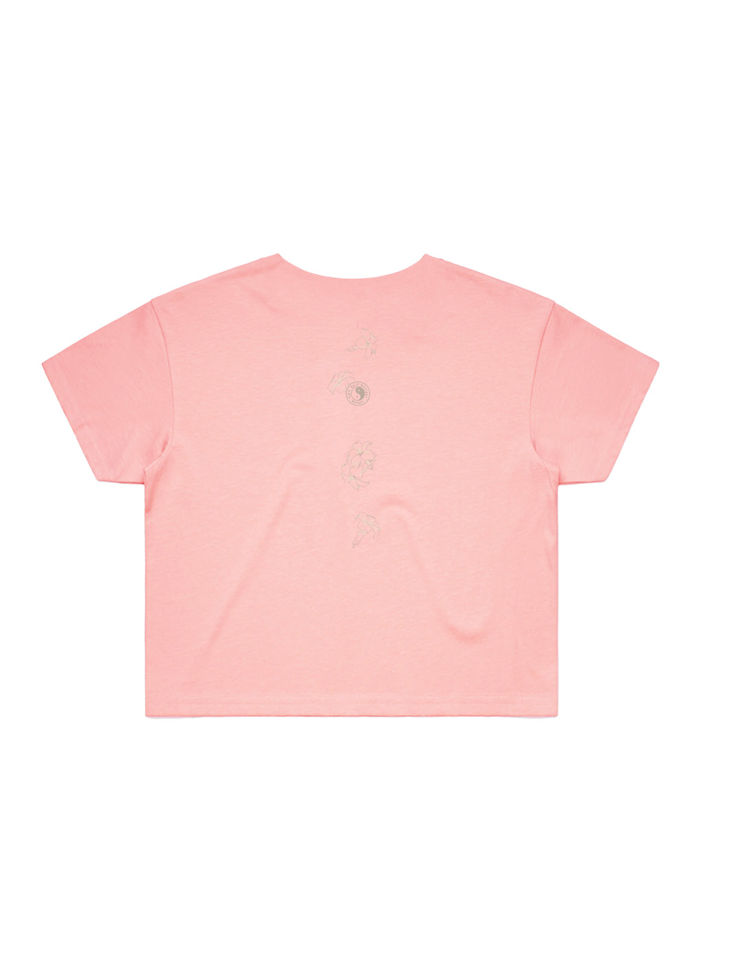 T&C Surf Designs Simple Puakeni Lei Crop Tee,