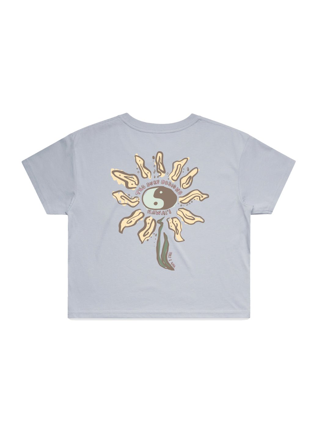 Sun Is Shining Crop Tee - T&C Surf Designs