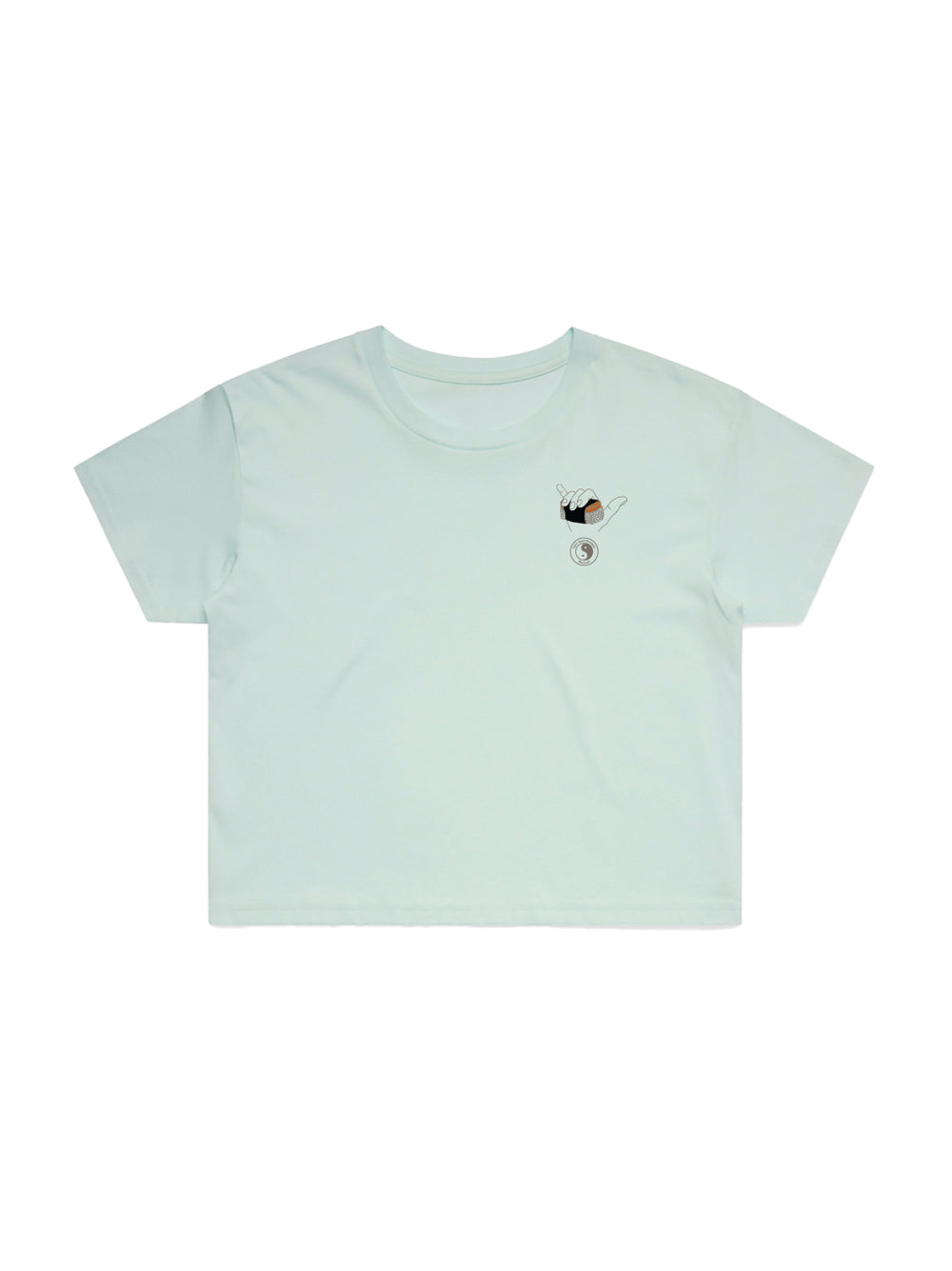 T&C Surf Designs Rice Made Crop Tee,