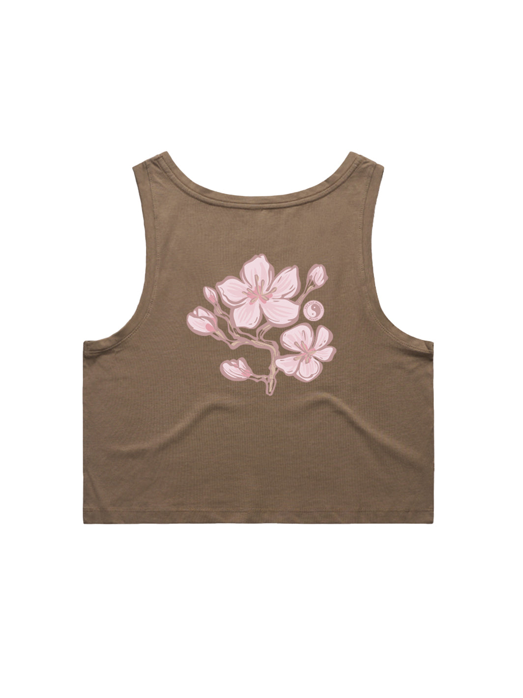 T&C Surf Designs Sakura Season Crop Tank,