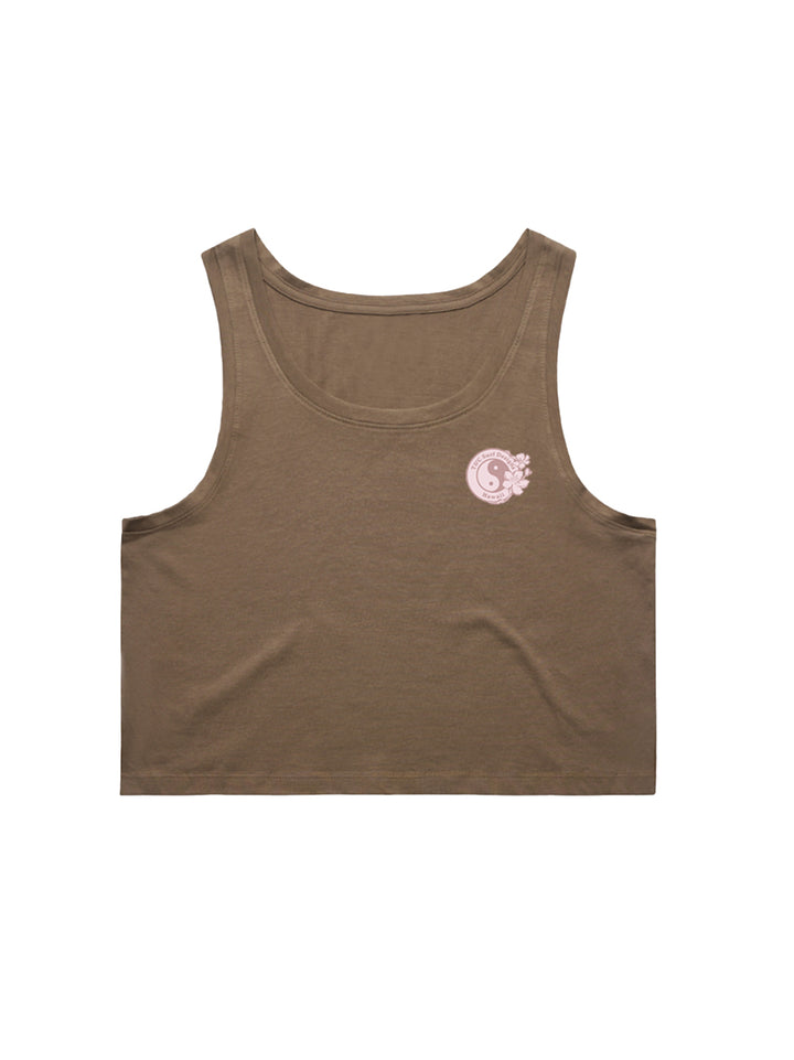 T&C Surf Designs Sakura Season Crop Tank,