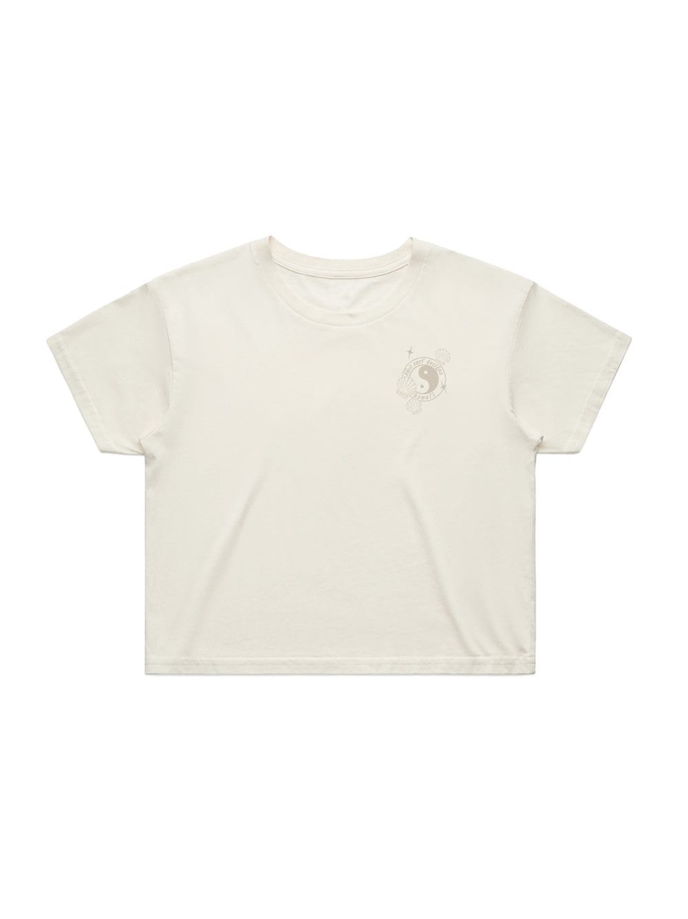 T&C Surf Designs Haleiwa Shell Crop Tee,