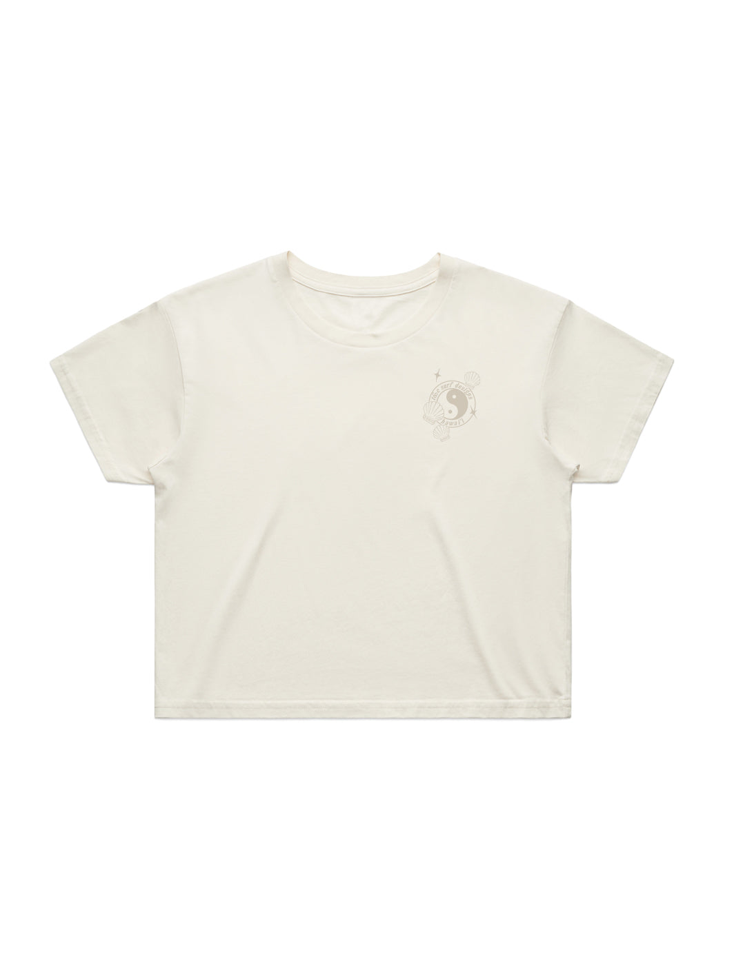 T&C Surf Designs Haleiwa Shell Crop Tee,