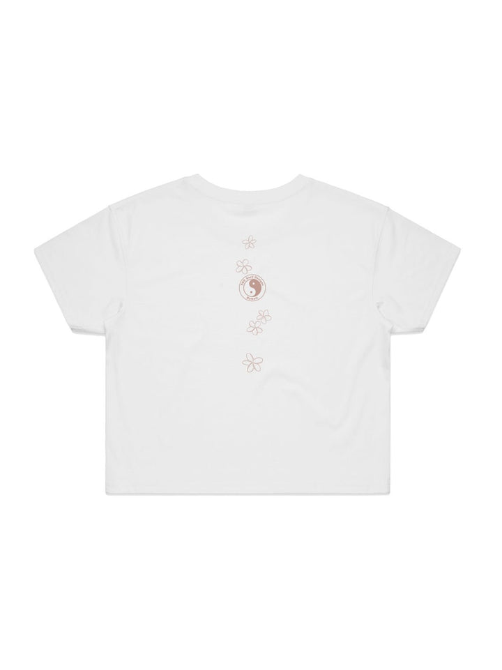 Pua Melia Band Crop Tee - T&C Surf Designs