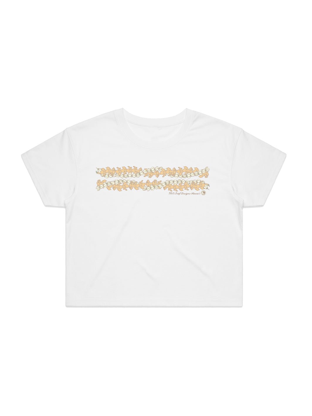 Lei Twist Crop Tee - T&C Surf Designs