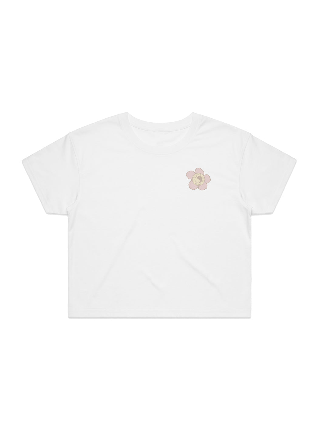 Hibiscus Bunch Crop Tee