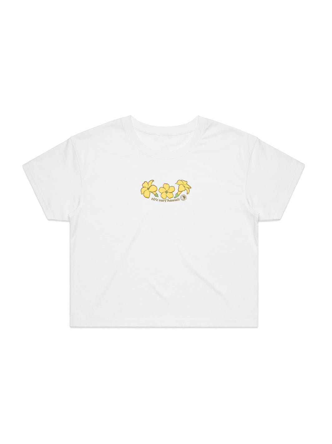 Falling Puakeni Crop Tee - T&C Surf Designs