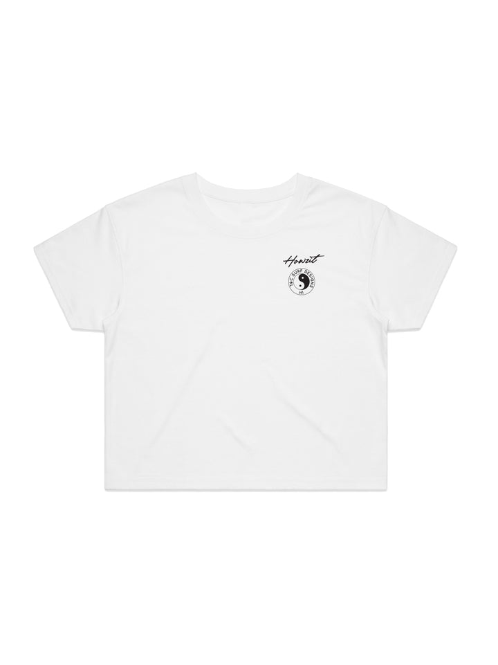 HI Postcard Crop Tee