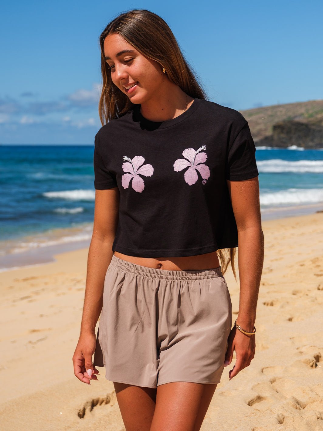 Pua Pair Crop Tee - T&C Surf Designs