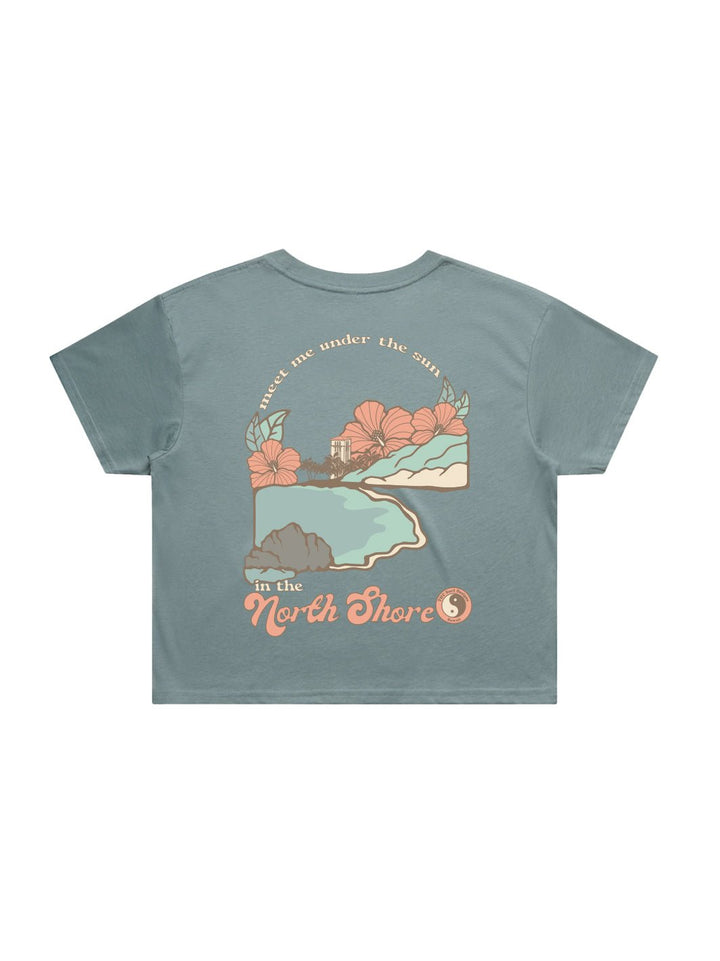 Under the Sun Crop Tee - T&C Surf Designs