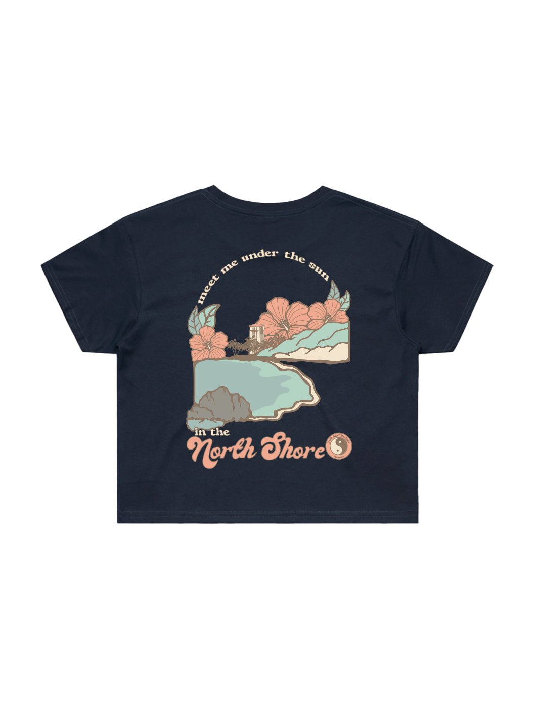 T&C Surf Designs Under the Sun Crop Tee,