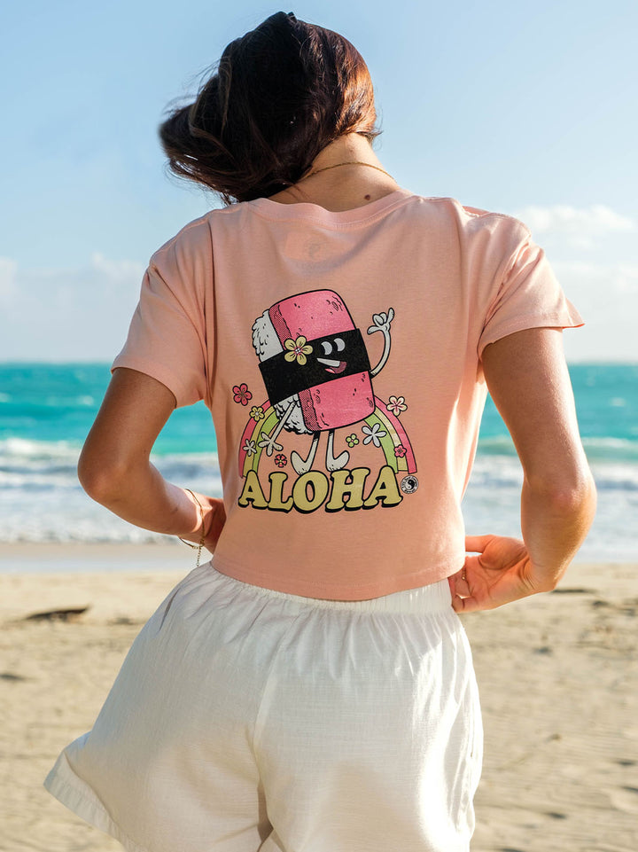 Aloha Musubi Crop Tee