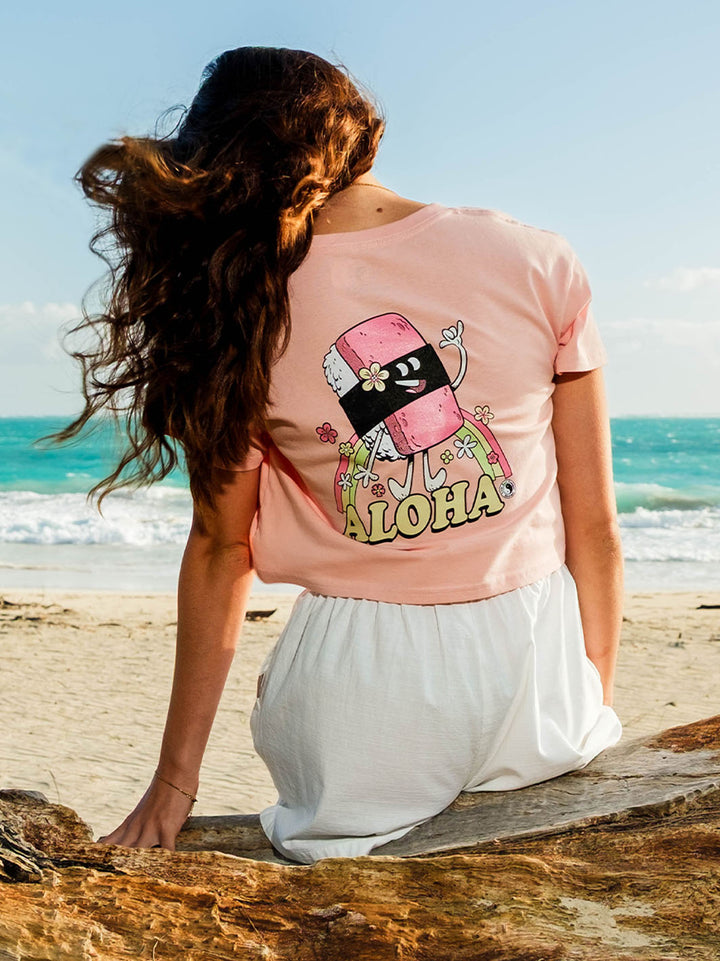 Aloha Musubi Crop Tee