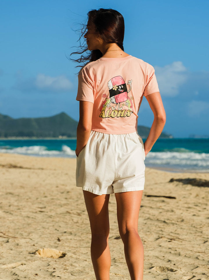 Aloha Musubi Crop Tee