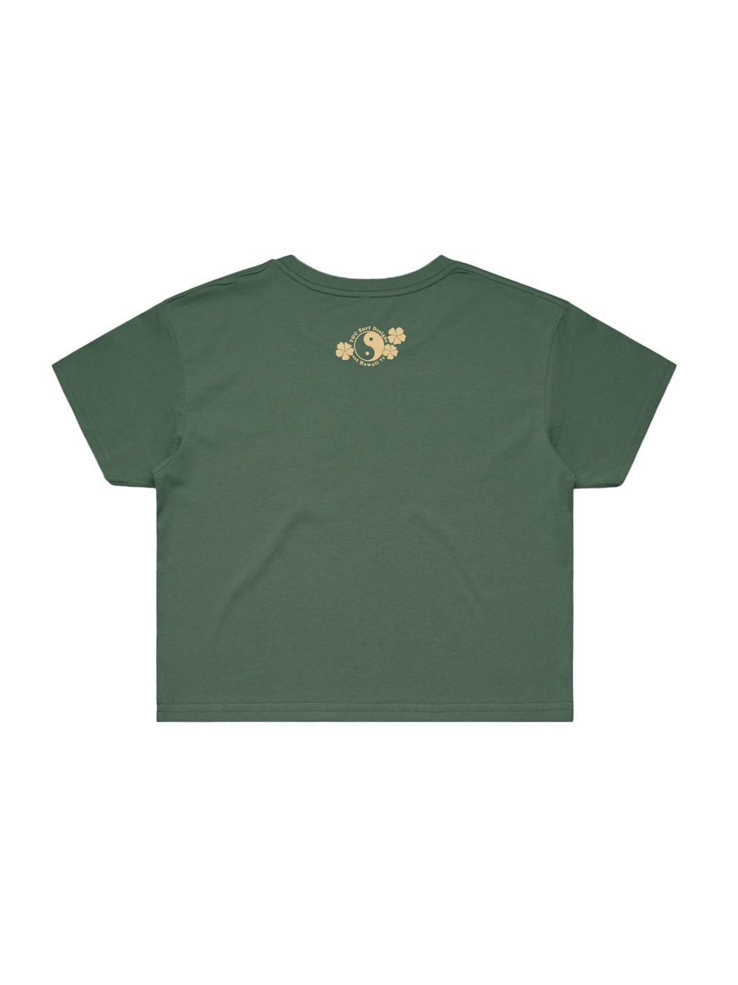 T&C Surf Designs Puakenikeni Love Crop Tee,