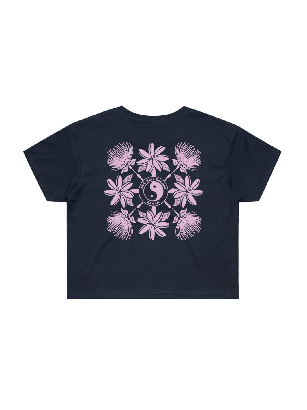 Lehua Quilt Crop Tee - T&C Surf Designs