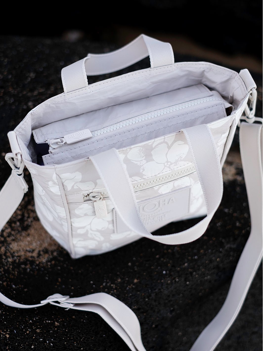 T&C Surf x Aloha Collection Puakenikeni Distressed Crossbody - T&C Surf Designs