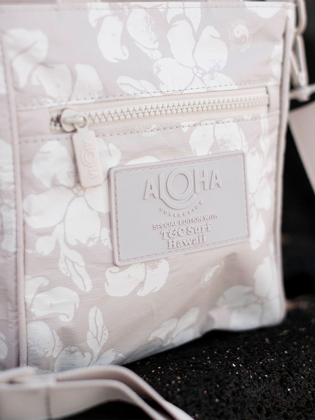 T&C Surf x Aloha Collection Puakenikeni Distressed Crossbody - T&C Surf Designs