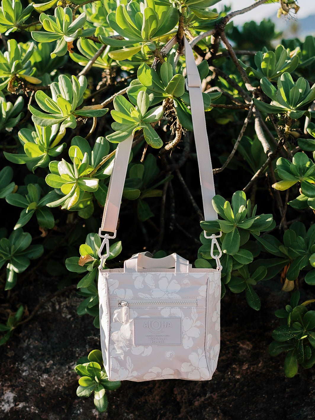 T&C Surf x Aloha Collection Puakenikeni Distressed Crossbody - T&C Surf Designs