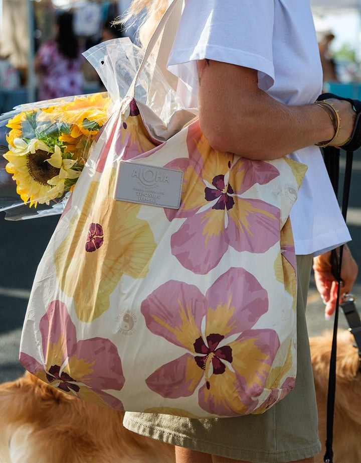 T&C Surf x Aloha Collection Watercolor Hau Day Tripper Bag - T&C Surf Designs