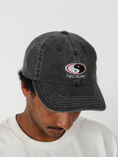 T&C Surf Designs T&C Surf Australia Dazed Dad Cap, Washed Black