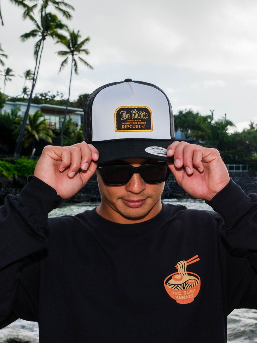 Eddie Would Go Trucker - T&C Surf Designs